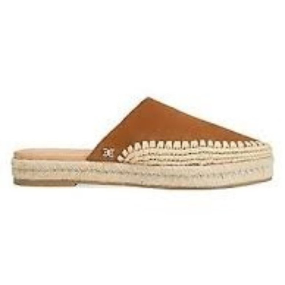 Sam Edelman Tan Austin Suede Mule Espadrilles